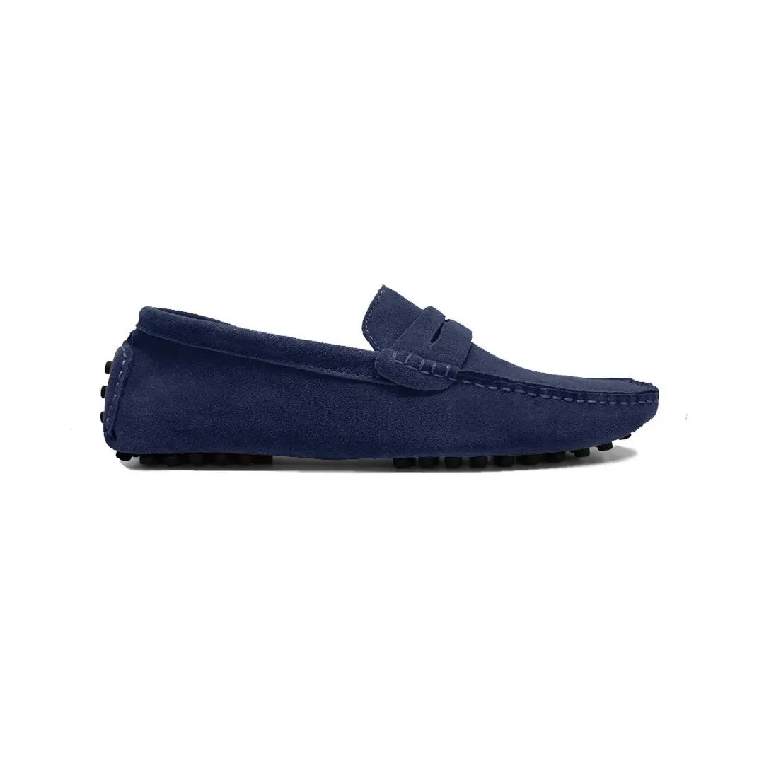 Lord London Penny Driving Loafers - Deepsea Blue display picture 1