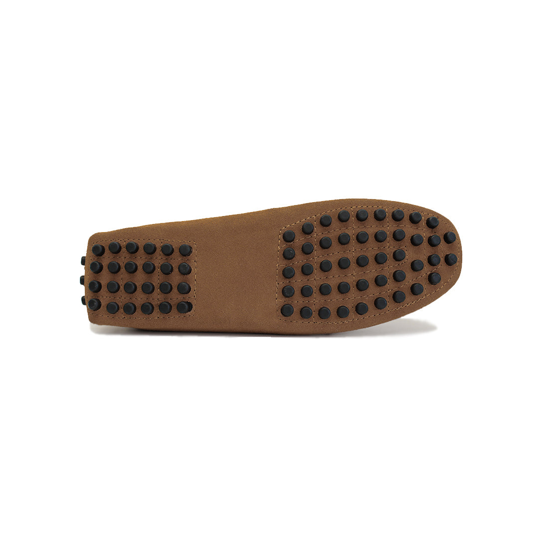 Lord London Penny Driving Loafers - Tan