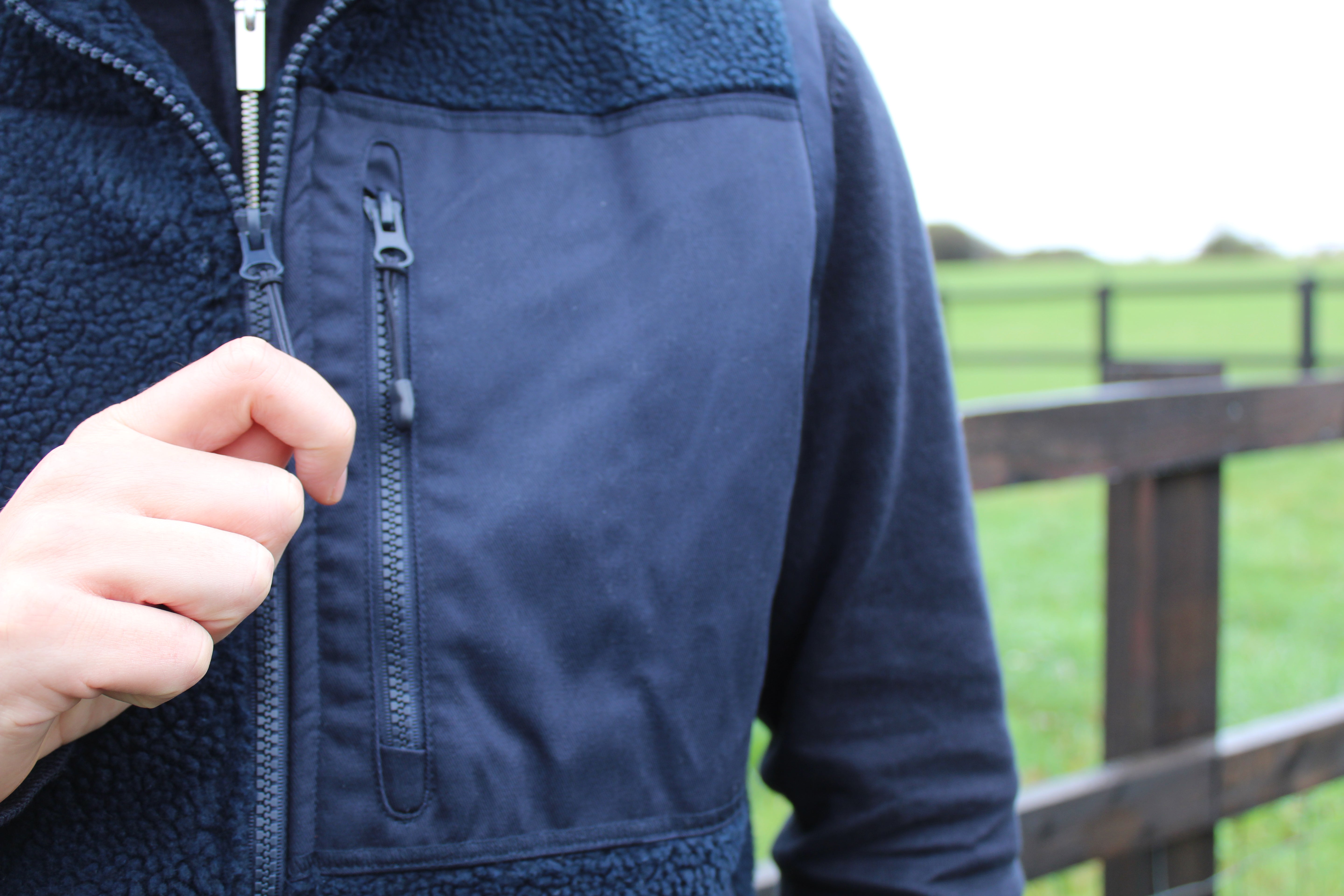 Sherpa Gilet - Navy