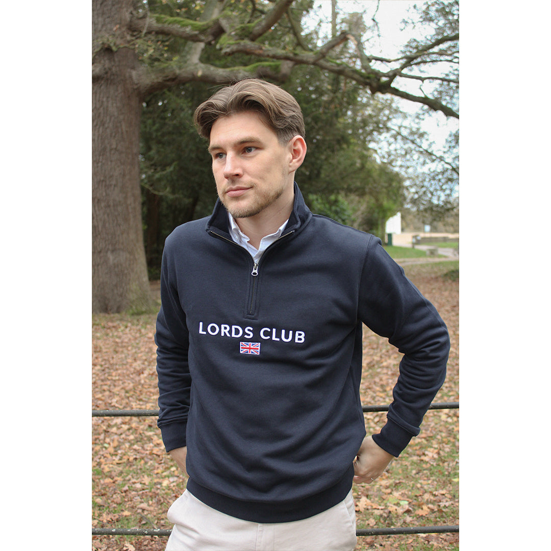 Heritage Quarter Zip - Navy