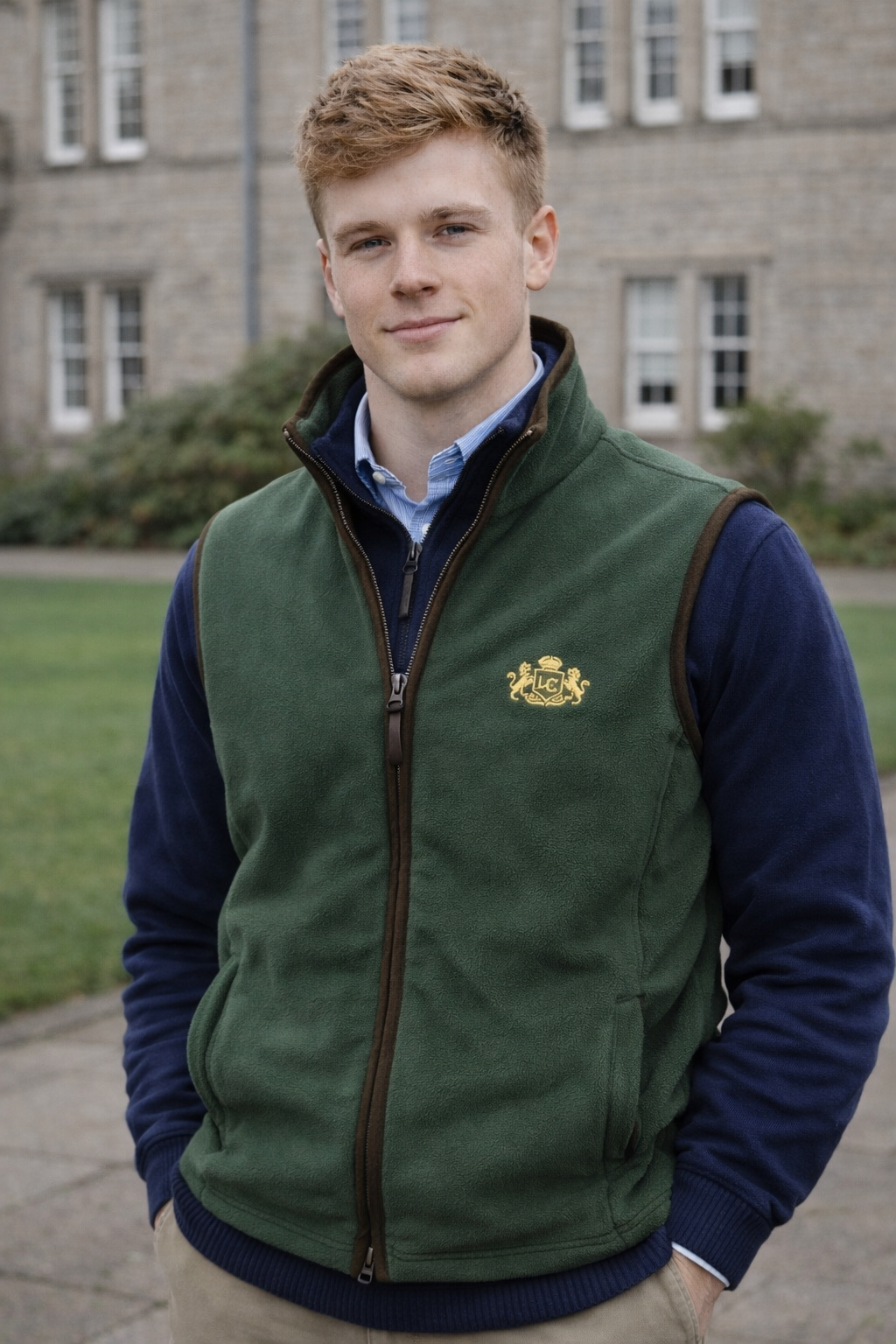 Country Club Gilet -  Cheltenham Green