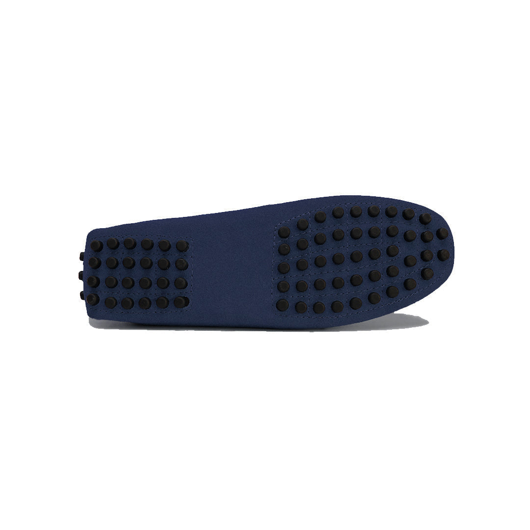 Lord London Penny Driving Loafers - Deepsea Blue