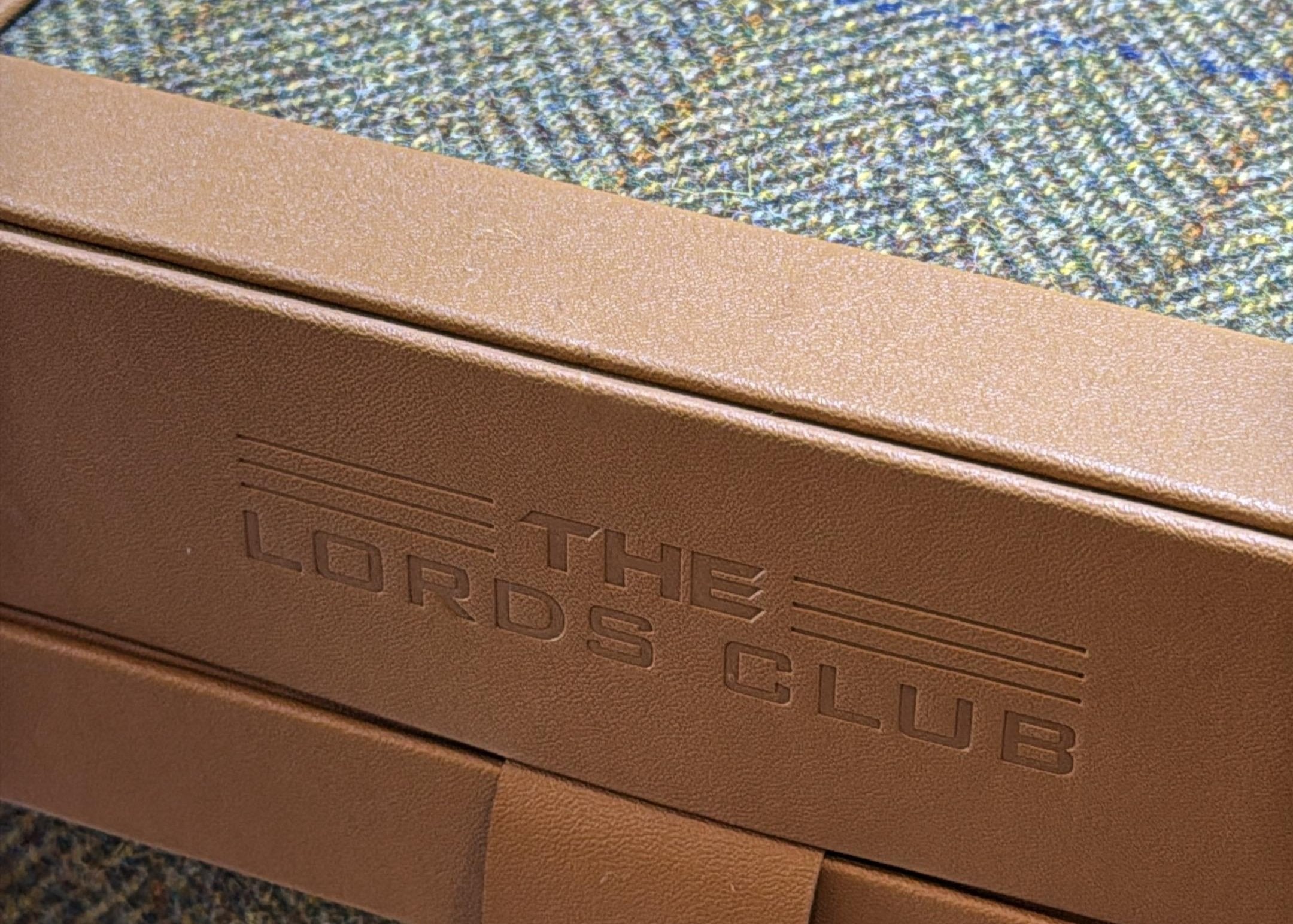 Harris Tweed Coffee Box - Limited Edition