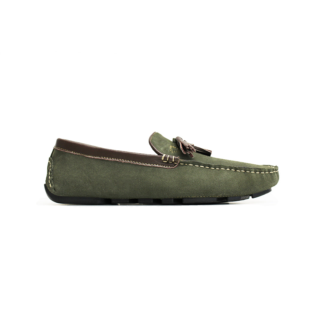 Heritage Driving Loafers - British Racing Green