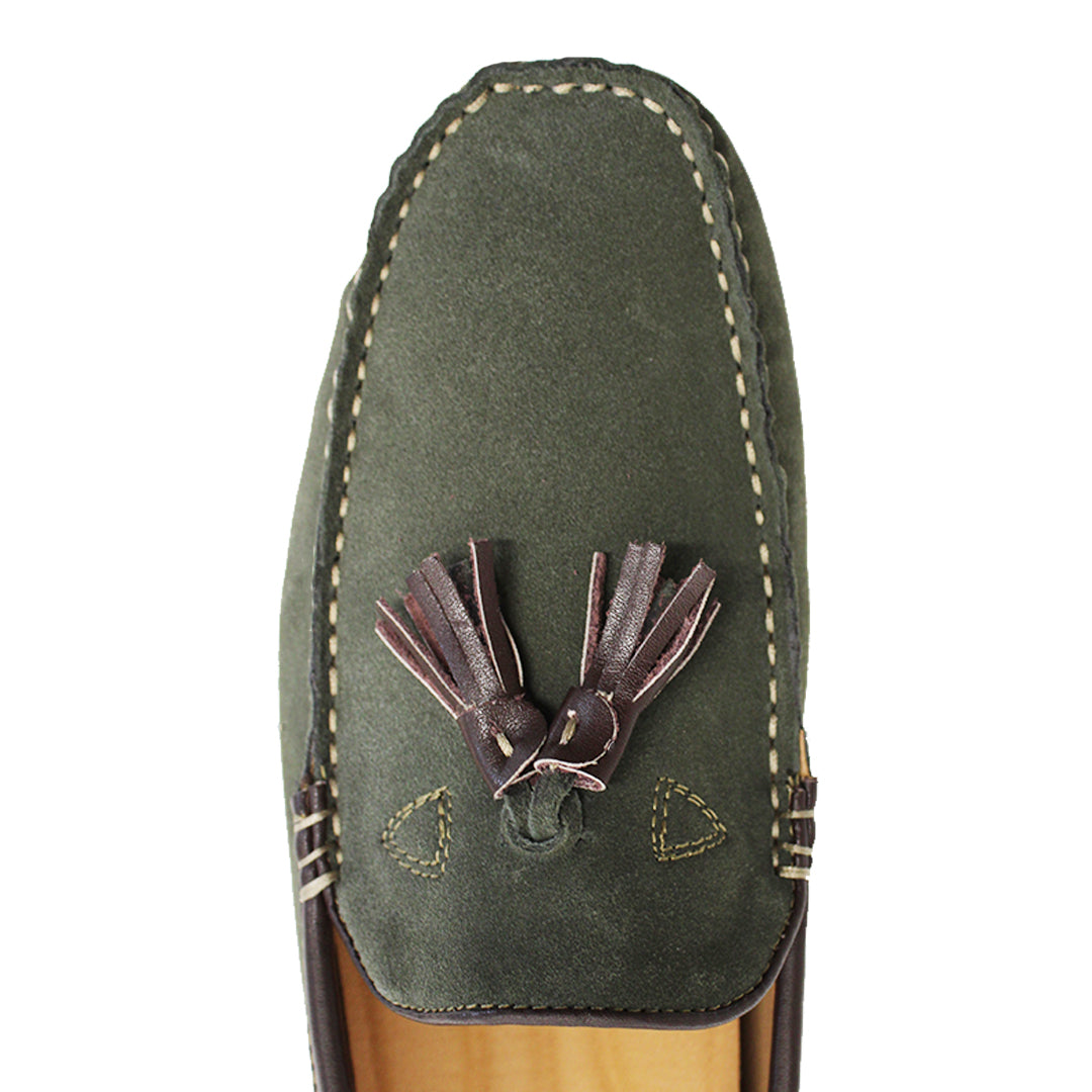 Heritage Driving Loafers - British Racing Green