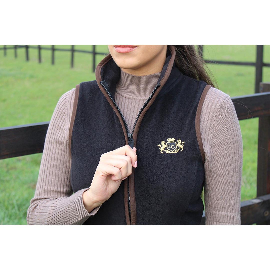 Ladies Country Club Gilet - Black