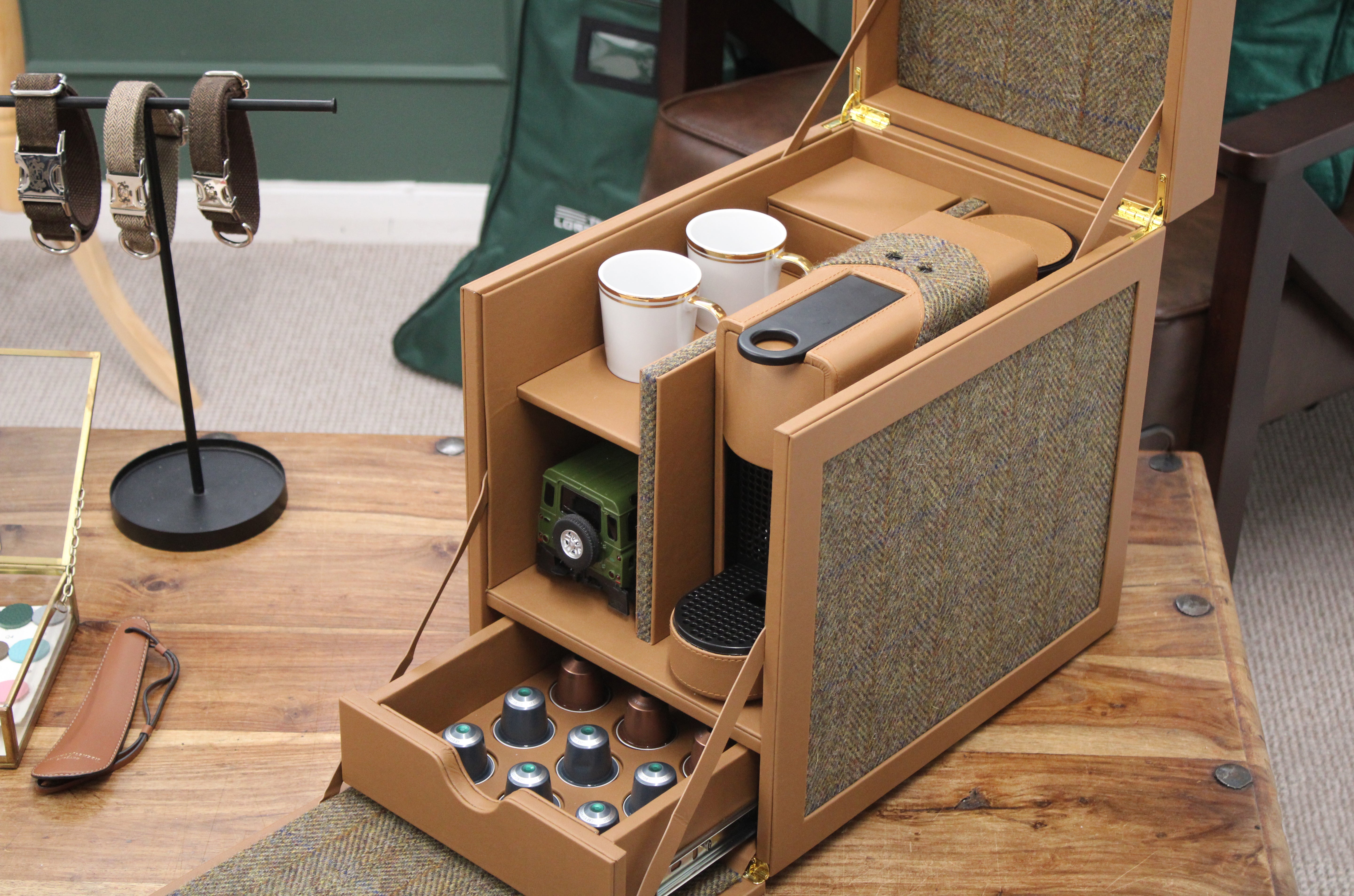 Harris Tweed Coffee Box - Limited Edition