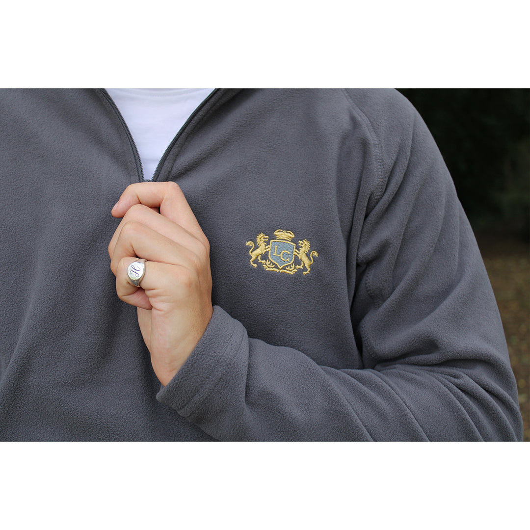 Quarter Zip Field Fleece - Steel Grey