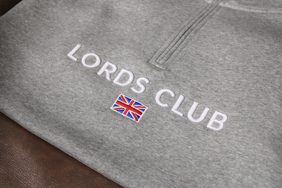 Heritage Quarter Zip - Grey