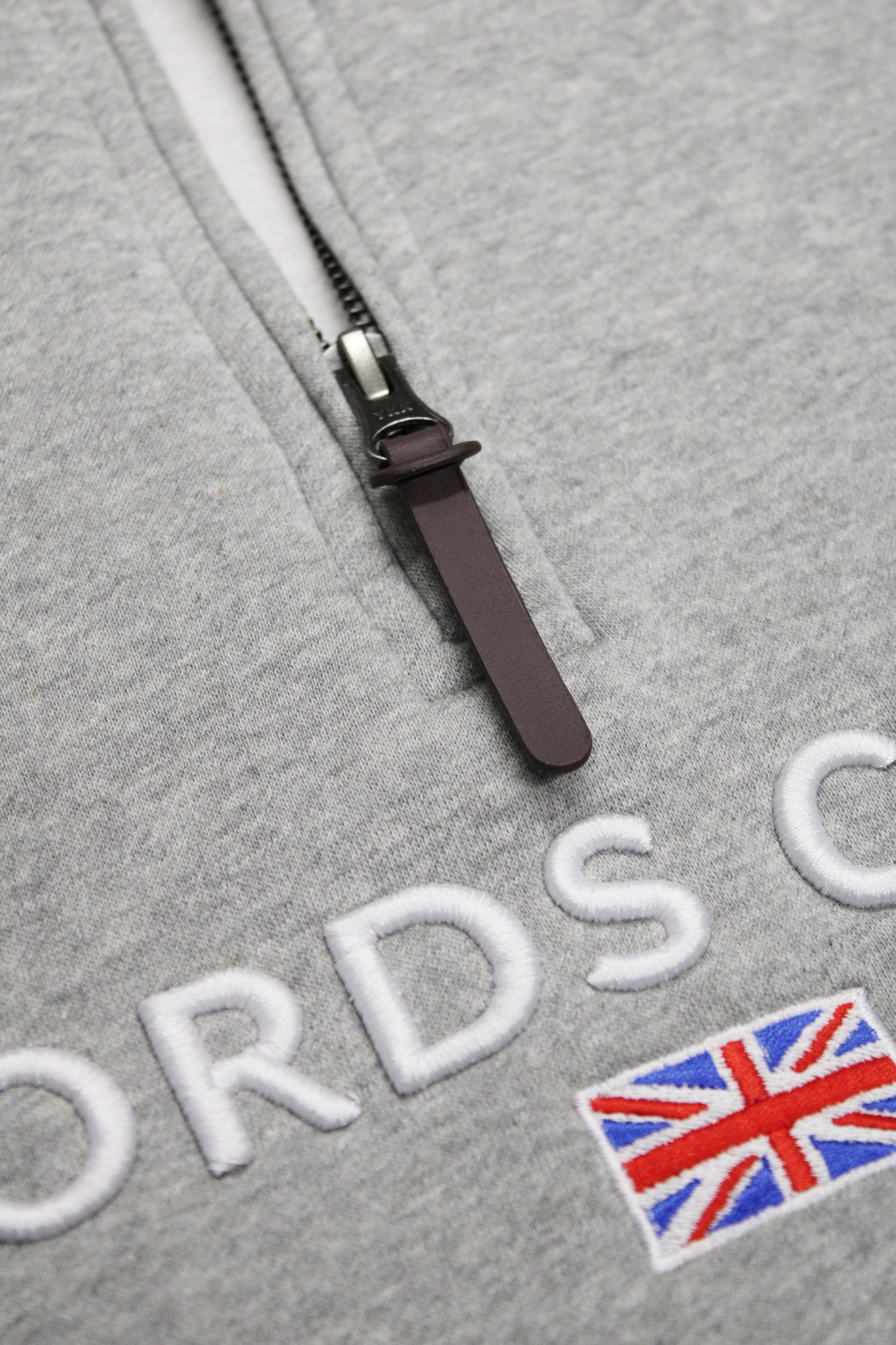 Heritage Quarter Zip - Grey