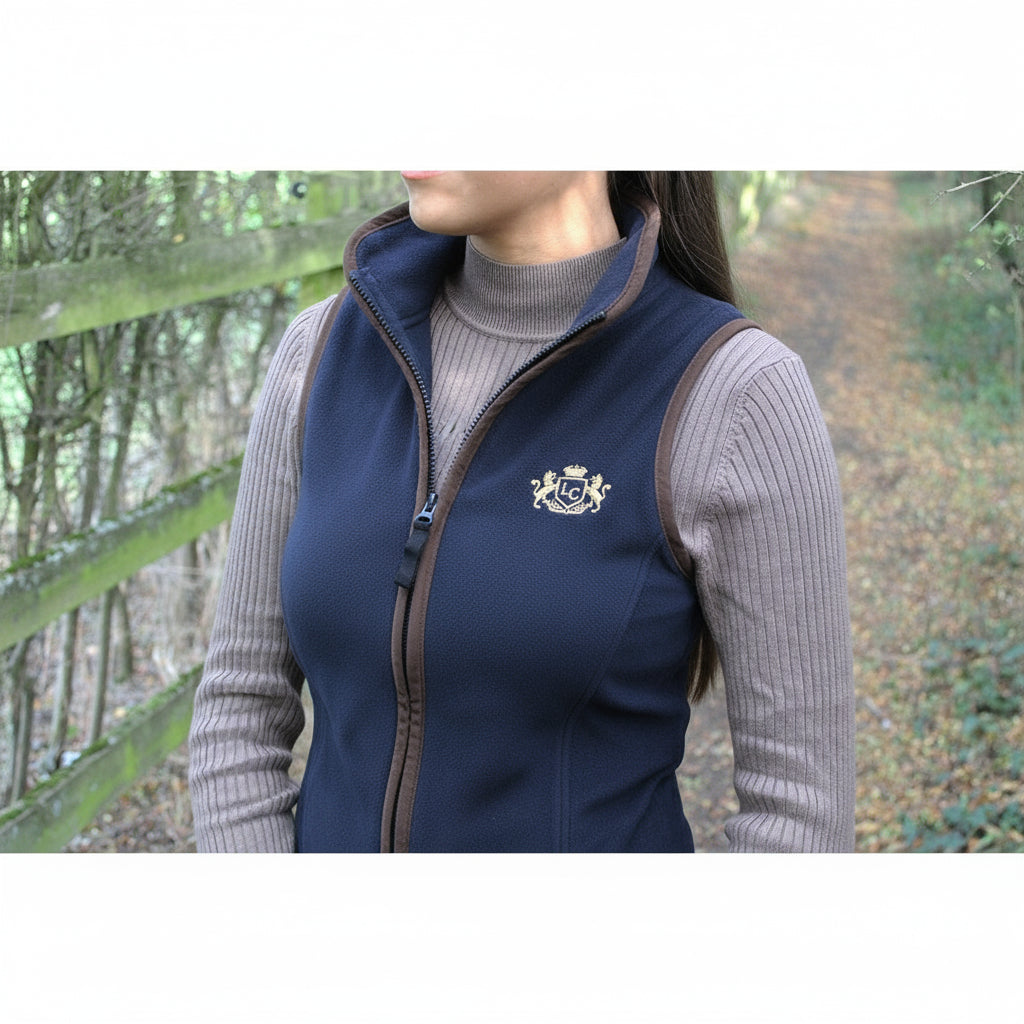 Ladies Country Club Gilet - Navy