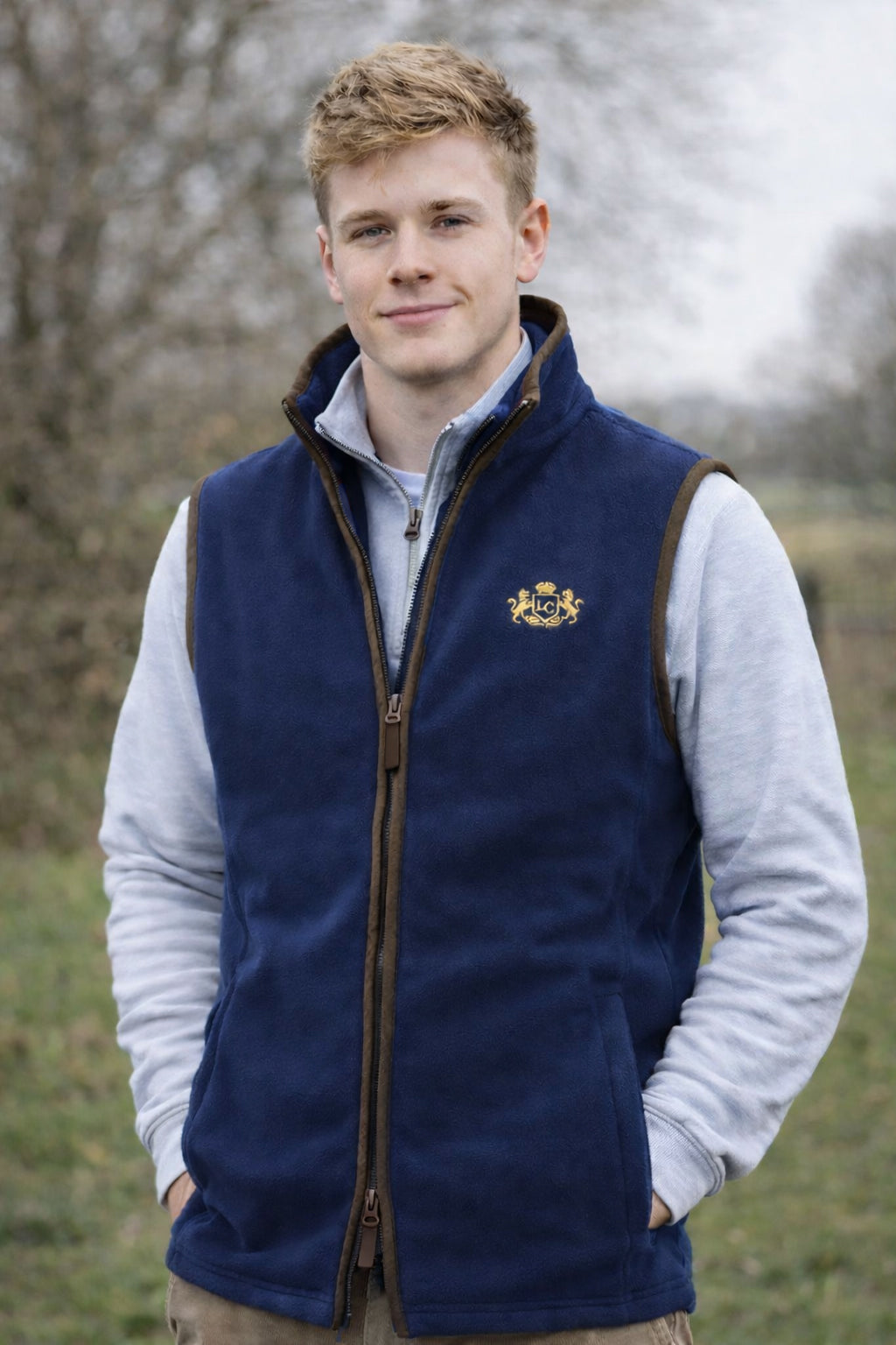 Country Club Gilet -  Navy