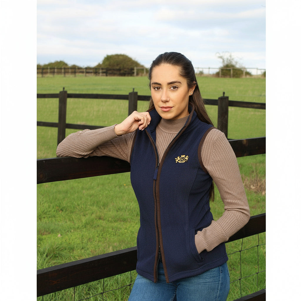 Ladies Country Club Gilet - Navy