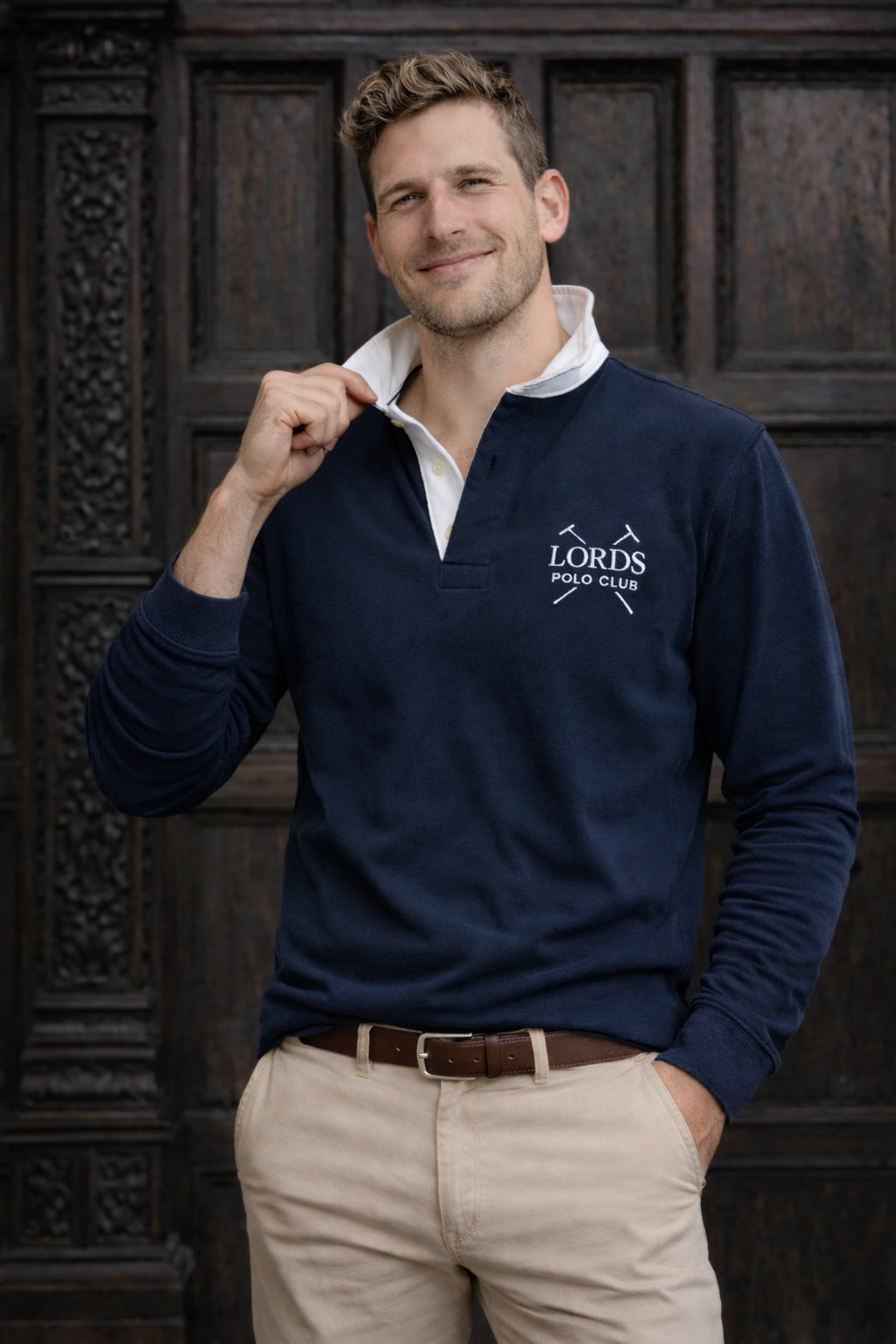 Polo Club Rugby Shirt - Navy