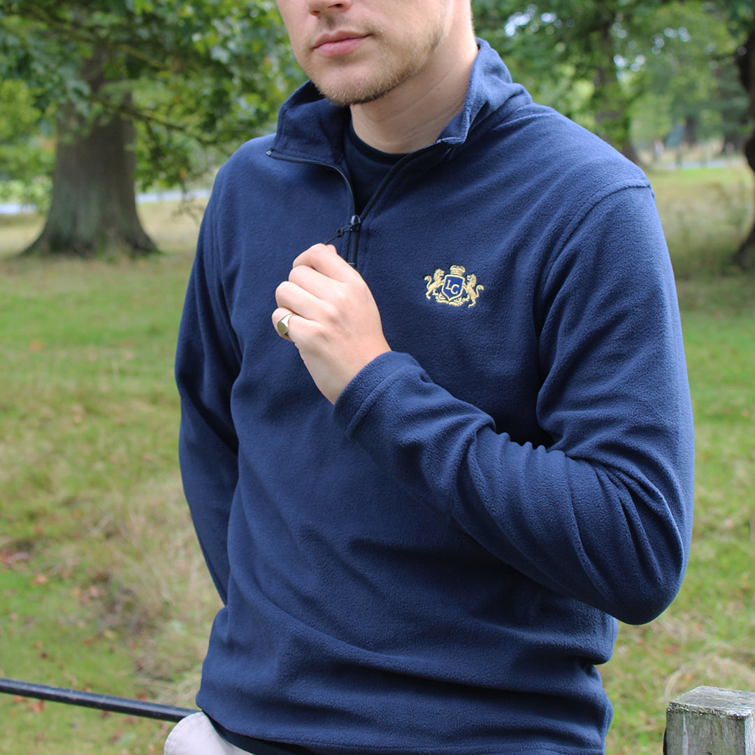 Country Club Quarter Zip Fleece - Navy